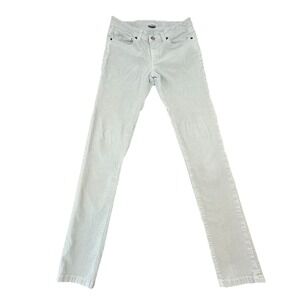 Patagonia Women's Organic Cotton Corduroy Pants Size 26 Light Gray Slim Fit